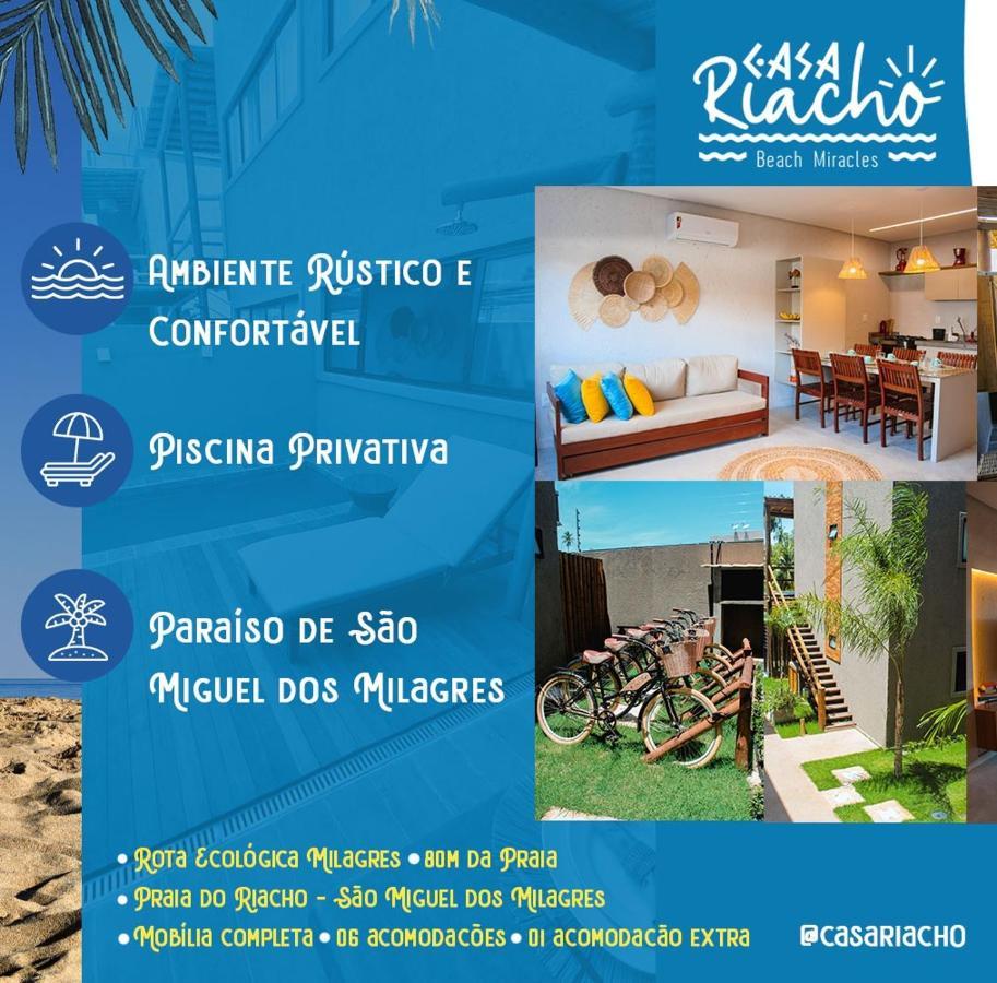 Casa Riacho Villa São Miguel dos Milagres Buitenkant foto